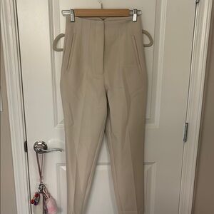 Elegant Tan Women's Pants